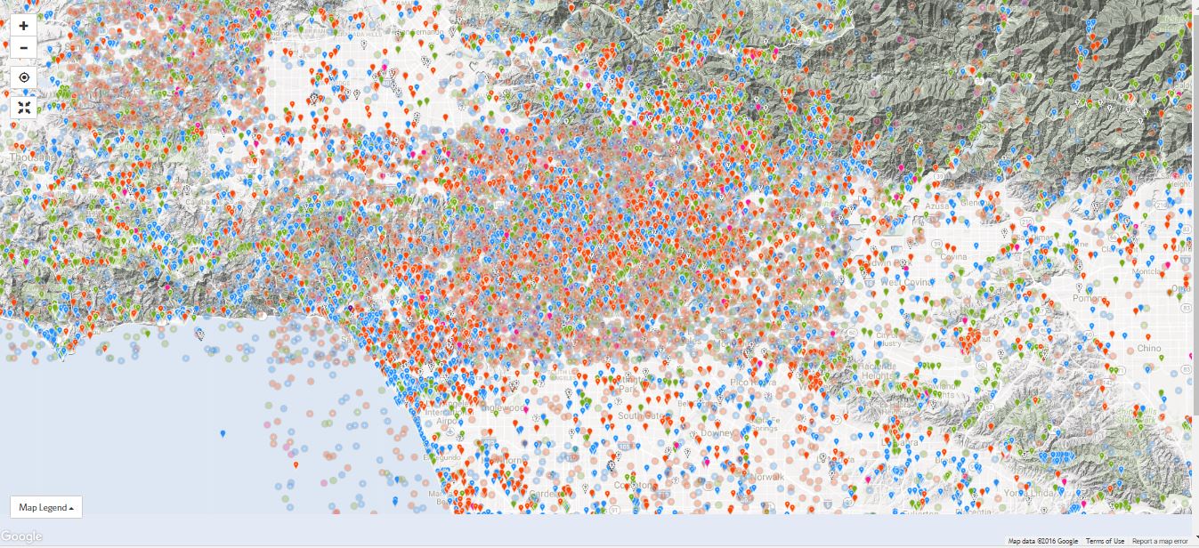 SOCAL OBSERVATIONS -- Users in Los Angeles area help scientists with their photos.